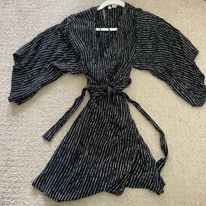 Billabong Black Wrap Dress